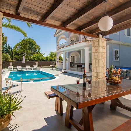 Luxury Villa Vanato & Pool Koukounaria Exterior foto