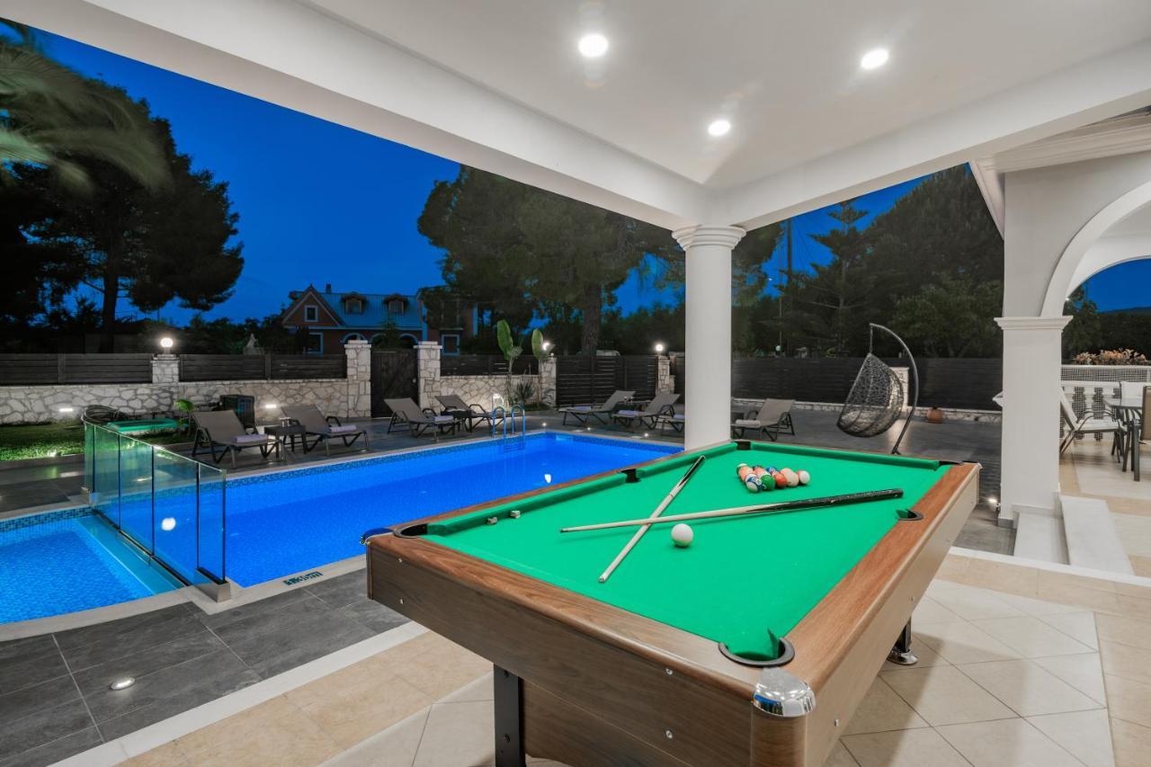 Luxury Villa Vanato & Pool Koukounaria Exterior foto
