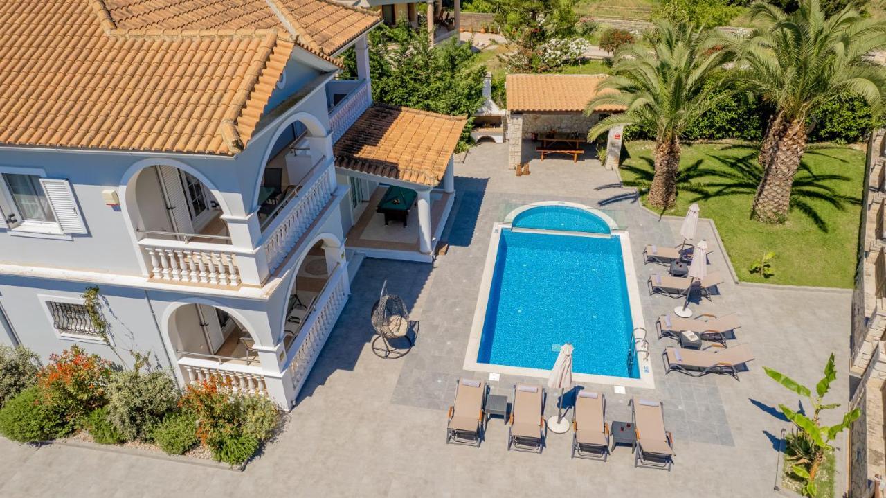 Luxury Villa Vanato & Pool Koukounaria Exterior foto
